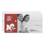 Bichon Frise Christmas Photo Card