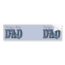 Bichon Frise DAD Bumper Stickers