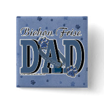 Bichon Frise DAD Button