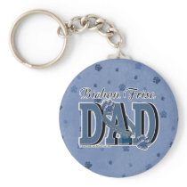 Bichon Frise DAD Key Chains