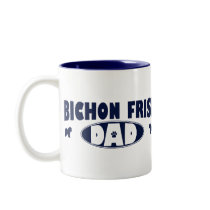 Bichon Frise Dad Mugs