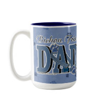 Bichon Frise DAD Mugs