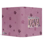 Bichon Frise DIVA 3 Ring Binders