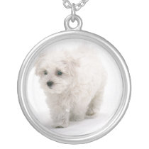 Bichon Frise Dog Necklace
