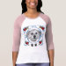 Ladies 3/4 Sleeve Raglan (Fitted)