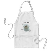 Bichon Frise History Design Apron