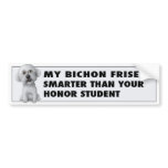 Bichon Frise Honor Bumper Sticker