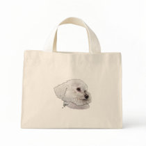 Bichon Frise In Deep Thought Tote Bag