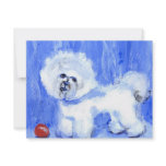 Bichon Frise Personalized Invitations