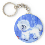 Bichon Frise Key Chains