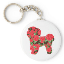 Bichon Frise Keychain