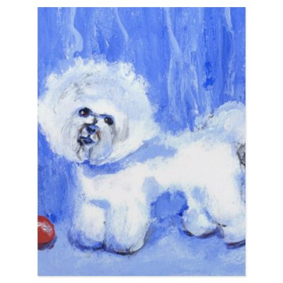 Bichon Frise Customized Letterhead by zadajeanne