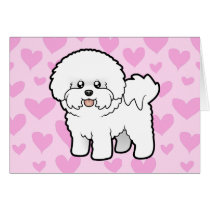 Bichon Frise Love Greeting Cards
