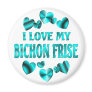 BICHON FRISE Love Fridge Magnet