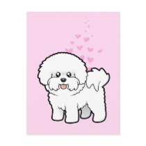 Bichon Frise Love Post Cards