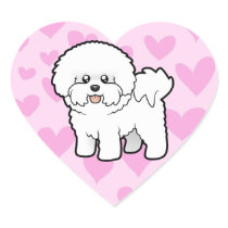 Bichon Frise Love Stickers