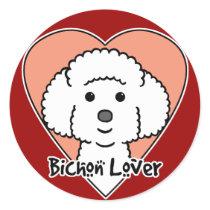 Bichon Frise Lover Sticker