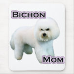 Bichon Frise Mom 4 Mouse Pad