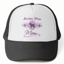 Bichon Frise Mom Mesh Hats