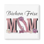 Bichon Frise MOM Magnets