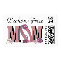 Bichon Frise MOM Postage