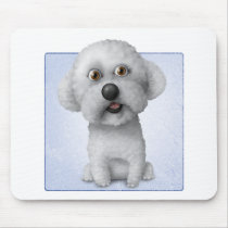 Bichon Frise Mouse Mats