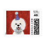 Bichon Frise Party Dog - Small Postage