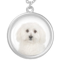 Bichon Frise Pendant necklaces