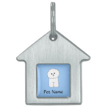 Bichon Frise. Pet Tag