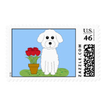 Bichon Frise postage