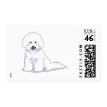 Bichon Frise postage