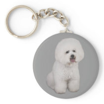 Bichon Frise Precious Keychain