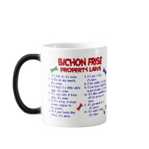 BICHON FRISE Property Laws 2 Coffee Mug