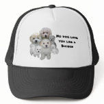 Bichon Frise Puppies Hat