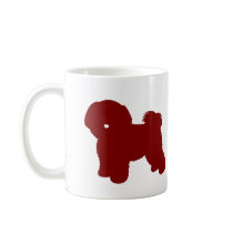 Bichon Frise (Red) Mug