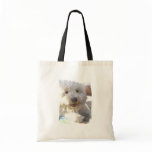 Bichon Frise Small Canvas Bag