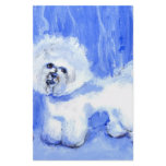 Bichon Frise Stationery Design