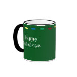 Bichon Frise & Teddy Christmas mug, Bichon Frise & Teddy Christmas mug,