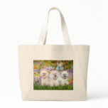 Bichon Frise Trio - Garden (VG) bags