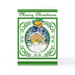 Bichon Frise Vintage Christmas cards