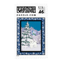 Bichon Frise winter postage by freespiritdesigns Bichon Frise winter postage
