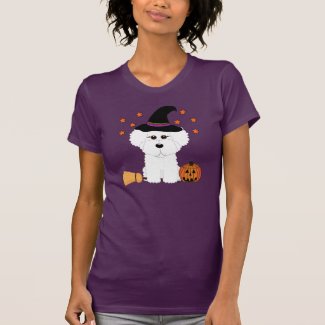 Bichon Frise Witch Tees