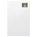 Bichon Frise with Flowers Stationery