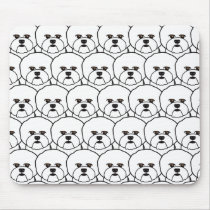 Bichon Frises Mouse Pad