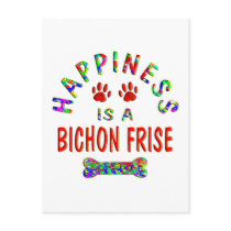 Bichon Happiness postcards
