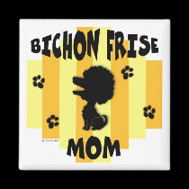 Bichon Mom Magnet magnets