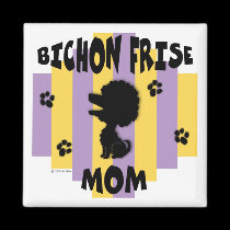 Bichon Mom Magnet magnets