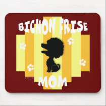 Bichon Mom Mousepad mousepads