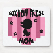 Bichon Mom Mousepad mousepads