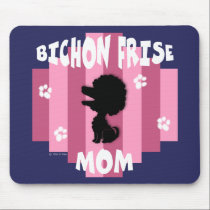 Bichon Mom Mousepad mousepads